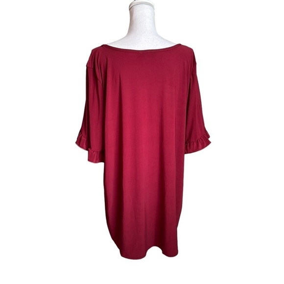 Star Vixen Women’s Ruffle Sleeve Top Size Large XL/2X - Picture 3 of 17